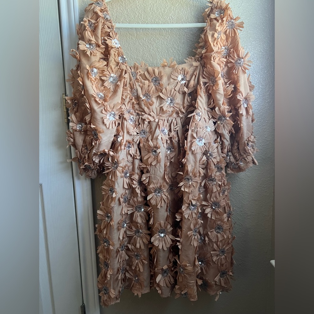 STORIA baby doll flower dress